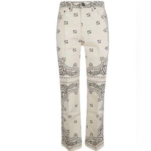 Tory Burch Western Kick Flare Jean